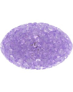 Мячик блестящий регби 5 5см фиолетовый Каскад