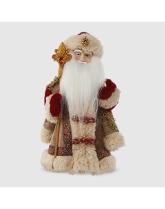 Фигура с мелодией Дед мороз в шубе 30 см Sote toys