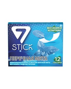 Жевательная резинка Перечная мята 12 пластинок 7 stick