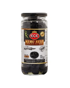 Оливки черные Kuru Sele в масле с косточкой 300 г Ece