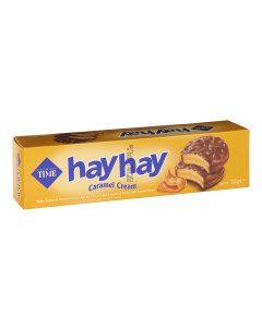 Печенье Hay Hay в шоколаде 100 г карамель Cizmeci time