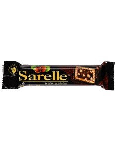 Вафли с орехом и шоколадынм кремом в темном шоколаде 33 г Sarelle