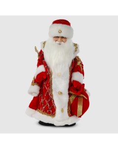 Фигура с мелодией Дед мороз в красной шубе 50 см Sote toys