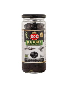 Оливки черные Gurme в масле с косточкой 300 г Ece