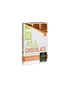 Шоколад молочный Tome Лайт Без сахара 33 90 г Томер