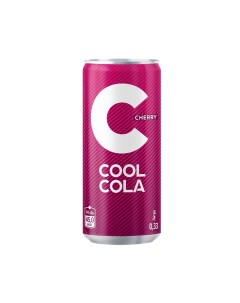Напиток газированный Cool Cola Cherry 0 33 л Очаково
