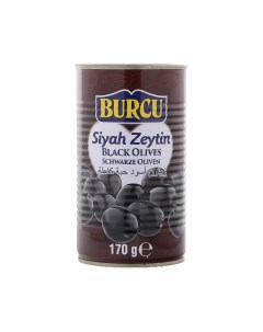 Оливки чёрные Цельные 170 г Burcu