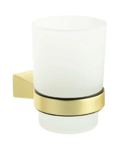 Стакан для ванной Trend Gold матовое золото стекло матовое FX 99006 Fixsen
