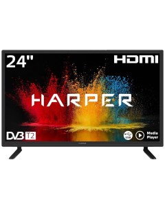 Телевизор 24R490T черный Harper