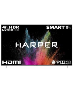 Телевизор 85 85U750TS черный Harper