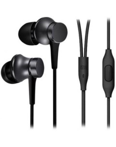 Mi In Ear Headphones Basic Наушники гарнитура вкладыши черный Xiaomi