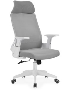 Компьютерное кресло Flok gray white 15607 Woodville