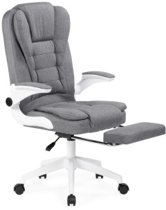 Компьютерное кресло для оператора Mitis Пластик Ткань Белый Серый 15611 Woodville