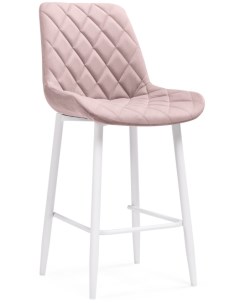Полубарный стул Баодин К Б К розовый белый 517169 Woodville
