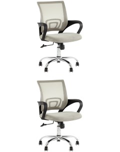 Кресло офисное Simple New серый 2 шт УТ000038258 Topchairs