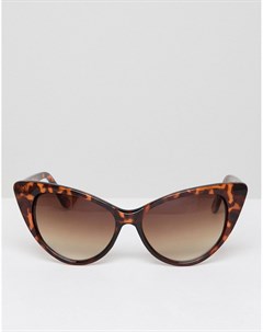 Черепаховые солнцезащитные очки кошачий глаз Inspired эксклюзивно для ASOS Reclaimed vintage