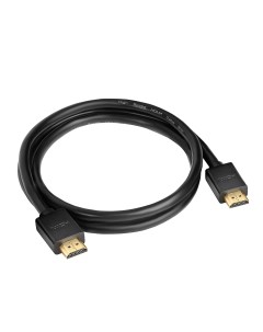 Кабель HDMI 19M HDMI 19M v2 0 4K тройное экранирование 3D AUDIO 18 0 Гбит с 28 28 AWG 5м черный GCR  Greenconnect