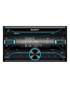 Автомагнитола 2 DIN 4x55 Вт Bluetooth черный DSX B700 Sony