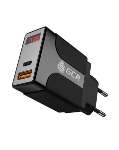 Сетевое зарядное устройство 18Вт USB USB type C Quick Charge PD 1 5A черный GCR 52891 Greenconnect