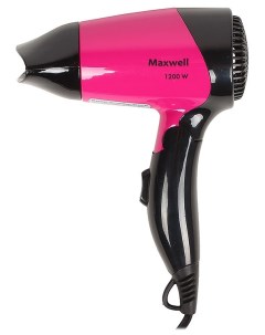 Фен mW 2007 1 200 Вт черный розовый Maxwell