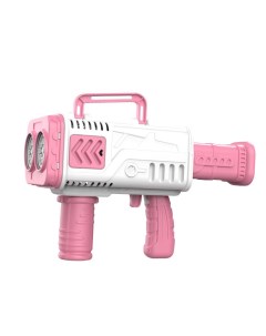 Генератор мыльных пузырей розовый пистолет мыльных пузырей Nobrand