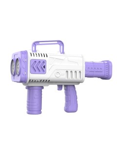 Генератор мыльных пузырей фиолетовый пистолет мыльных пузырей Nobrand