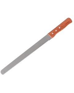 Нож 30 см металлический с зубчиками Nobrand