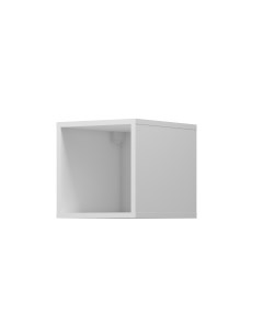 Полка настенная в гостинную PLANO T 3 Белый Матовый 30х30х35 см Нк-мебель