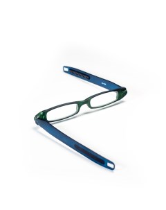 Очки корригирующие пластиковые 360 складные зеленый с синим 3 5 Onegin