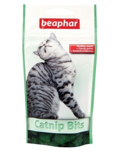 Лакомство для кошек Catnip Bits подушечки кошачья мята 150 г Beaphar