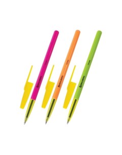 Ручка шариковая Color 48 шт Brauberg