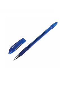 Ручка шариковая масляная с грипом Manager OBP 10 синяя узел 0 7 мм 48 шт Staff