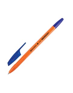 Ручка шариковая X 333 Orange 100 шт Brauberg