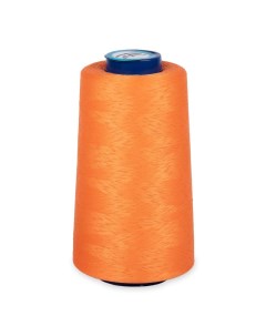 Швейные нитки Текстурированные тон 145 Темно оранжевый 100 полиэстер 5000 м Нитка