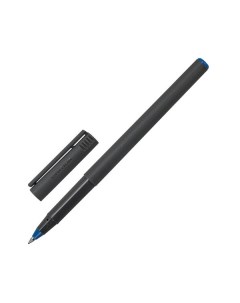 Ручка роллер II Micro синяя корпус черный узел 0 5 мм линия 0 24 мм 12 шт Uni-ball