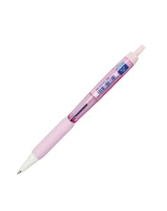 Ручка шариковая масляная автоматическая с грипом JetStream синяя розовый 12 шт Uni