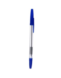 Ручка шариковая 0 7 мм стержень синий корпус прозрачный 100шт Calligrata