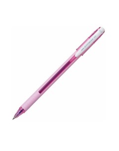 Ручка шариковая масляная с грипом JetStream синяя корпус розовый 12 шт Uni