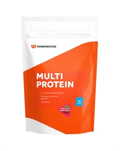 Мультикомпонентный протеин вкус Вишневое наслаждение 600г Pureprotein