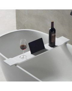Полка подставка для ванны Stein AS1601 белая Abber