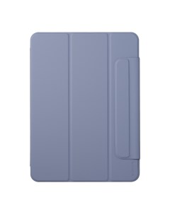 Чехол Wallet Onzo Magnet iPad Pro 11 20 21 серо лаванд 88074 Deppa