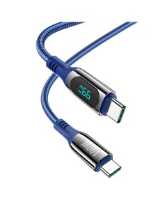 Дата кабель S51 USB Type C USB Type C PD 100W TPE 5A 1 2 м Blue Hoco