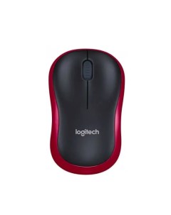 Беспроводная мышь M186 красный черный 910 004133 Logitech