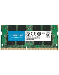 Модуль памяти CT16G4SFRA32A DDR4 16ГБ 3200 SO DIMM Ret Crucial