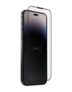 Стекло для iPhone 14 Pro Max Optix Clear Black Uniq