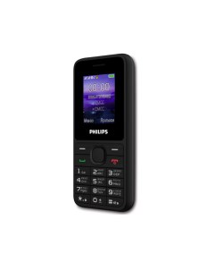 Мобильный телефон E2125 Xenium черный моноблок 2Sim 1 77 128x160 Thread X GSM900 Philips
