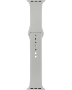 Ремешок Sport для Apple Watch Series 3 4 5 Light Grey 65253 Interstep