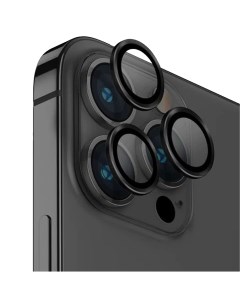 Защитное стекло на камеру OPTIX для iPhone 14 Pro 14 Pro Max Black Uniq