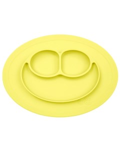 Тарелка с подставкой Mini Mat Lemon Лимонный Ezpz