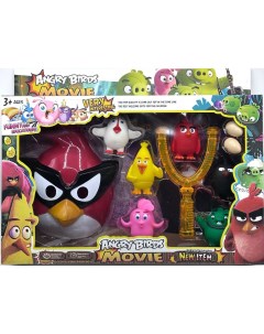 Набор сердитых птичек Angry Birds с маской и рогаткой Sebar